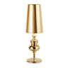 Luxury Barrel Shade Modern Metal Bedroom Table Lamp Image - 8