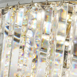 Luxury Branch Crystal Round Flush Mount Light Image - 9