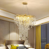 Luxury Crystal Branch Chandelier For Living Room Image - 10