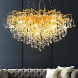 Luxury Crystal Branch Chandelier For Living Room Image - 2