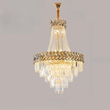 Luxury Crystal Empire Chandelier Adjustable Height Image - 13