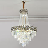 Luxury Crystal Empire Chandelier Adjustable Height Image - 20