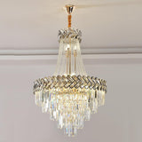 Luxury Crystal Empire Chandelier Adjustable Height Image - 21