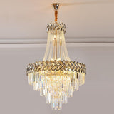 Luxury Crystal Empire Chandelier Adjustable Height Image - 22