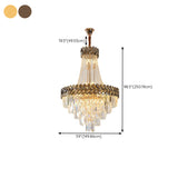 Luxury Crystal Empire Chandelier Adjustable Height Image - 32