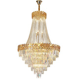 Luxury Crystal Empire Chandelier Adjustable Height Image - 5