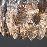 Luxury Crystal Leaf Chandelier for Elegant Interiors Image - 11