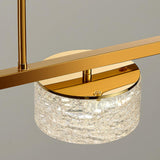 Luxury Cylinder 4-Light Gold Kitchen Pendant Light Image - 13