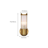 Luxury Gold Crystal Up Down Wall Sconce Image - 11