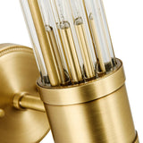 Luxury Gold Crystal Up Down Wall Sconce Image - 9