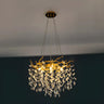 Luxury Living Room Gold Tree Branch Crystal Chandelier Image - 2