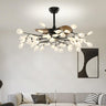 Luxury Modern Gold Firefly Chandelier Fan with Light Image - 2