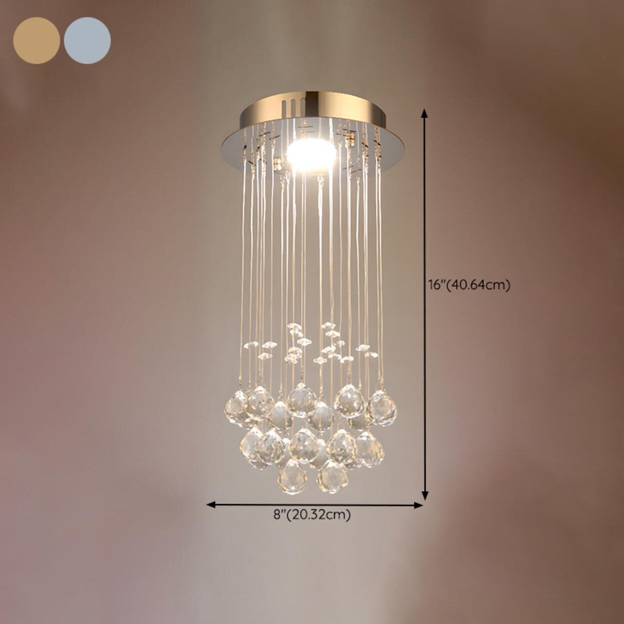 Luxury Stairwell Spiral Crystal Chandelier Pendant Light   Image - 29