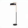 Macaron Modern Drum Iron LED Living Room Floor Lamp Image - 3