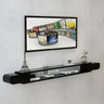 Manufactured Wood Floating Mount Open Storage TV Stand Image - 6