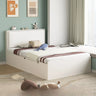 Manufactured Wood Platform Storage Bed with Headboard Image - 3