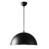 Matte Metal Dome Pendant Light 	Adjustable Height Image - 5