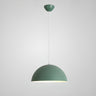 Matte Metal Dome Pendant Light 	Adjustable Height Image - 6