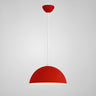 Matte Metal Dome Pendant Light 	Adjustable Height Image - 7