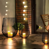 Melbourne Gartenlaterne mit TruGlow Outdoor Kerze Floor Lamp Image - 13