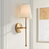 Metal Modern Black Cone Bathroom LED Wall Sconce Image - 2