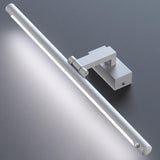 Metal Tubular Black LED Bathroom Vanity Mirror Light Image - 9