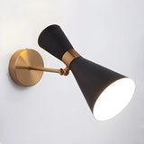 Mini Bedside Cone Hardwired Reading LED Wall Light Image - 7