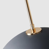 Mini Rounded Dome Metal Matte Minimalist Pendant Light Image - 11