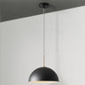 Mini Rounded Dome Metal Matte Minimalist Pendant Light Image - 3