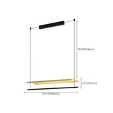 Minimalist Adjustable Black Linear Island Light Image - 17