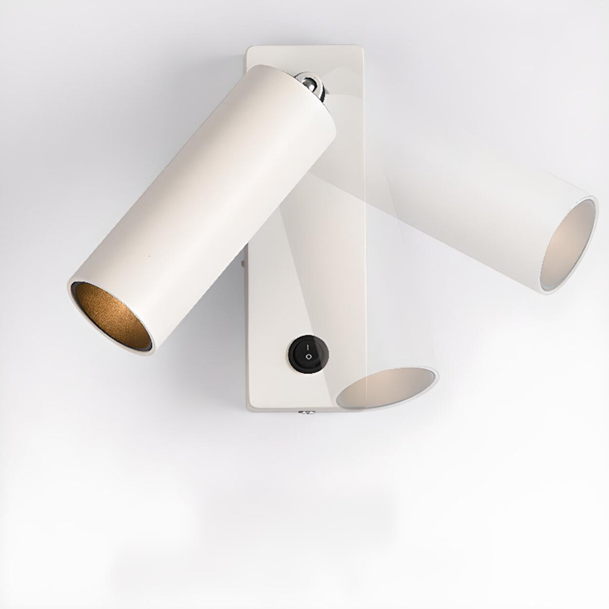 Minimalist Adjustable Cylinder LED Wall Light  Image - 9