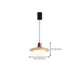 Minimalist Adjustable Height Wooden Pendant Light Image - 19