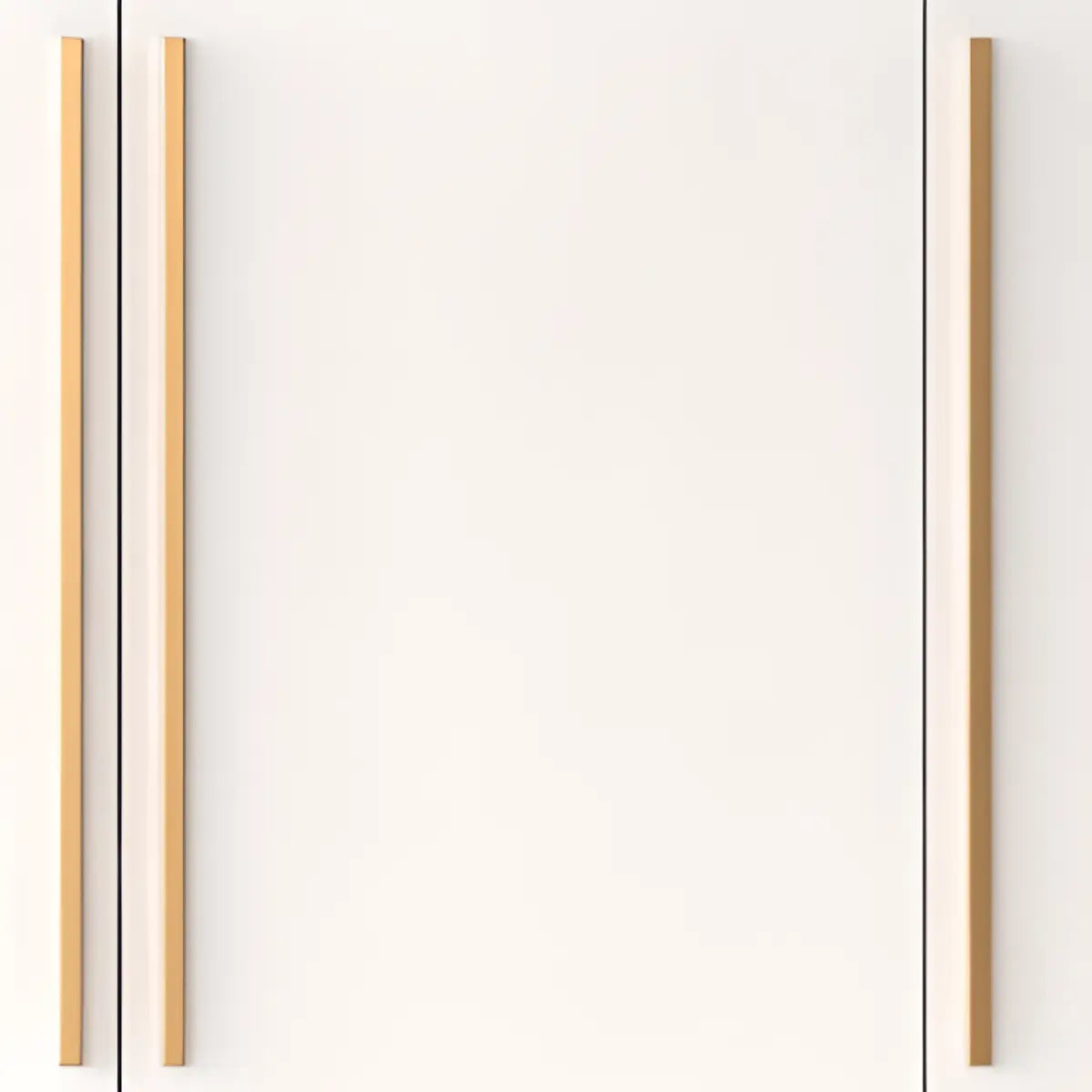 Minimalist Alloy White Spacious Wardrobe with Shelves Image - 8