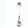 Minimalist Bedroom Adjustable Black Sphere Pendant Light Image - 8