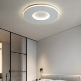 Minimalist Bedroom Round LED Flush Mount Ceiling Light Image - 3