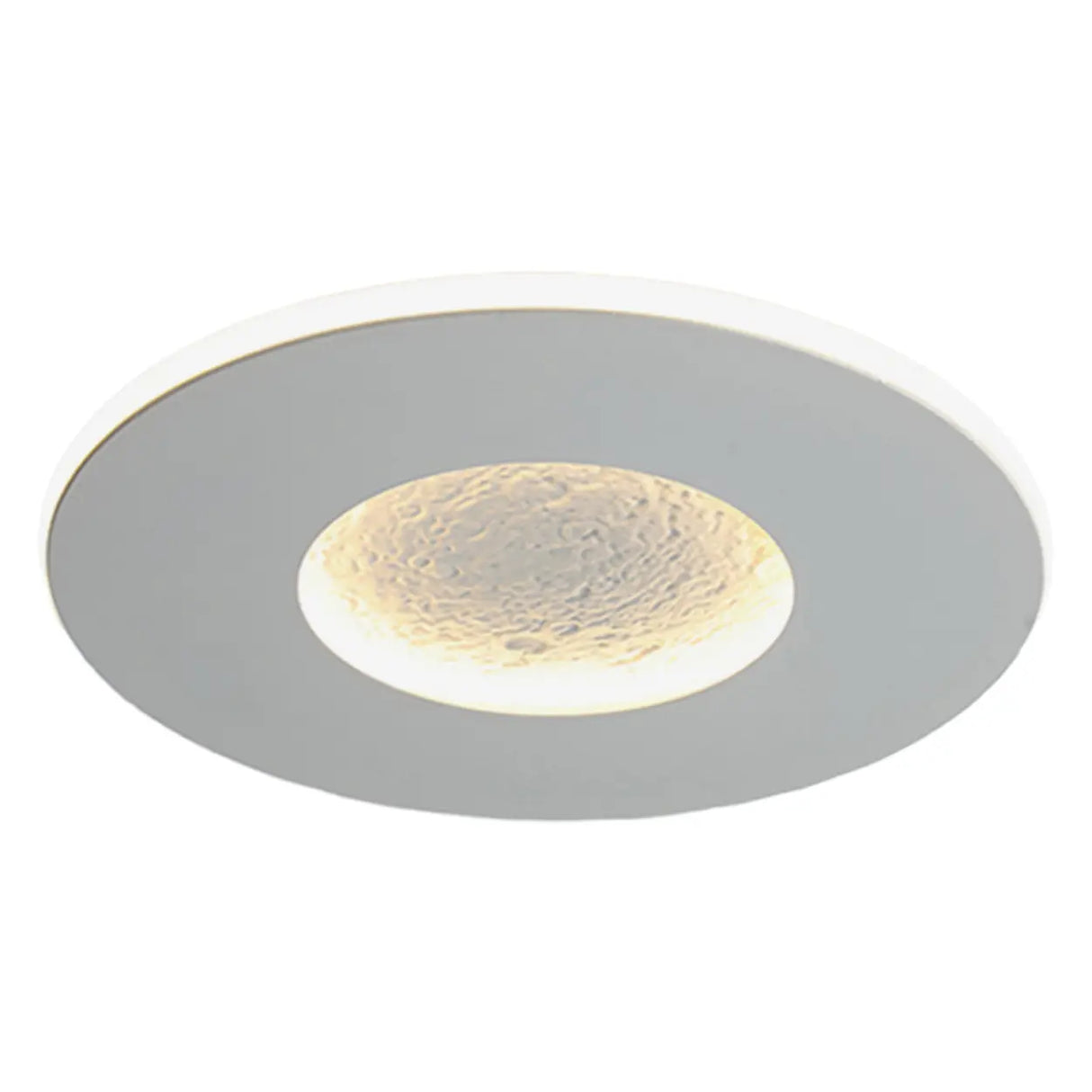 Minimalist Bedroom Round LED Flush Mount Ceiling Light Image - 5