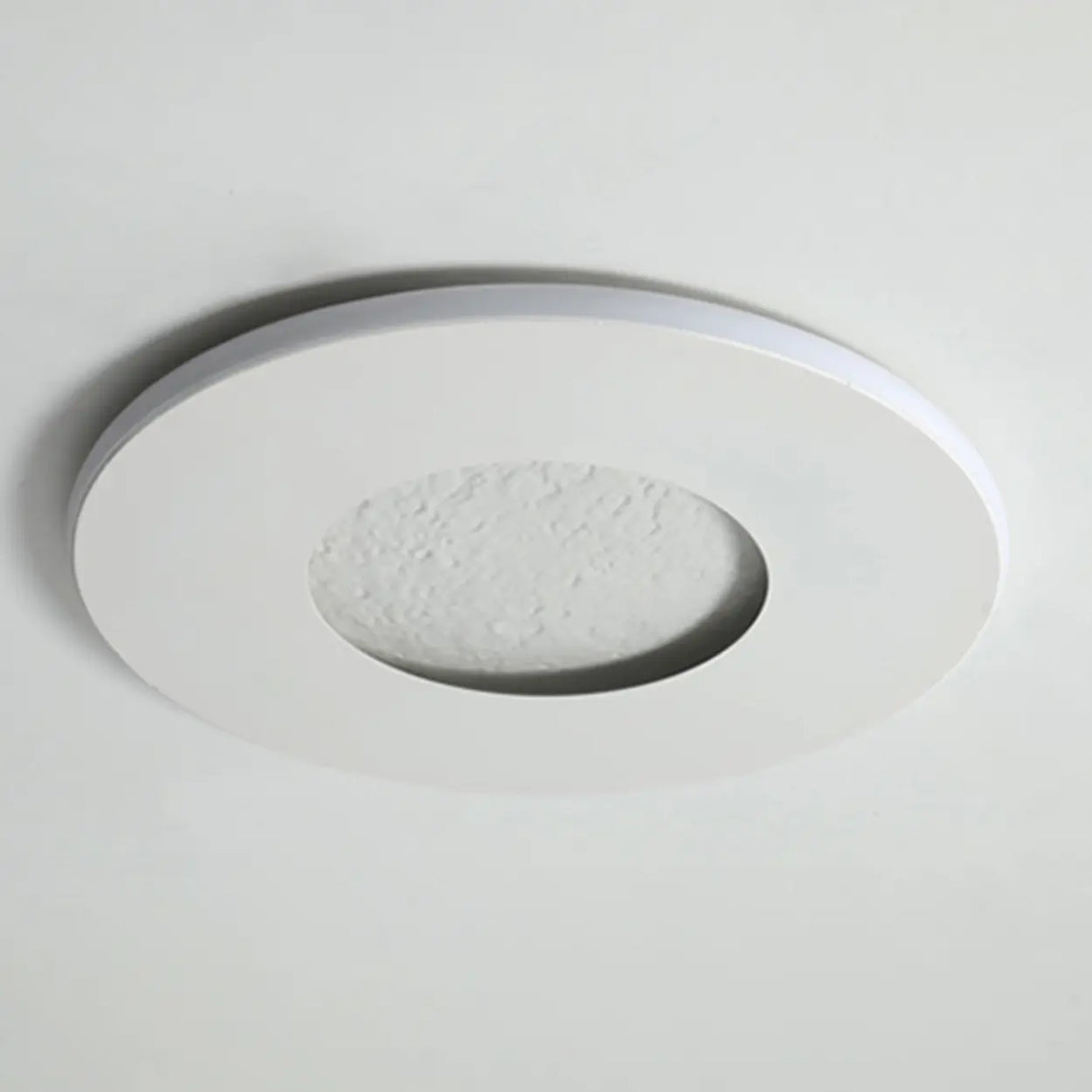 Minimalist Bedroom Round LED Flush Mount Ceiling Light Image - 7