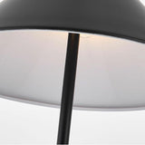 Minimalist Black Cone Metal Living Room Floor Lamp Image - 10