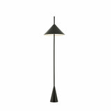 Minimalist Black Cone Metal Living Room Floor Lamp Image - 7