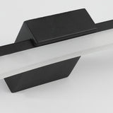 Minimalist Black Geometric Bathroom Vanity Light  Image - 12