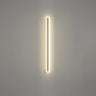 Minimalist Black Linear Acrylic and Metal Vanity Light Image - 16