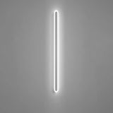 Minimalist Black Linear Acrylic and Metal Vanity Light Image - 23