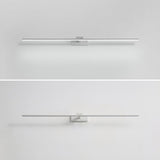 Minimalist Black Linear LED Bathroom Vanity Light Image - 9