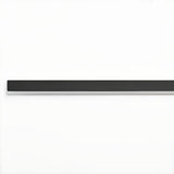 Minimalist Black Linear LED Metal Wall Sconce Light Image - 20