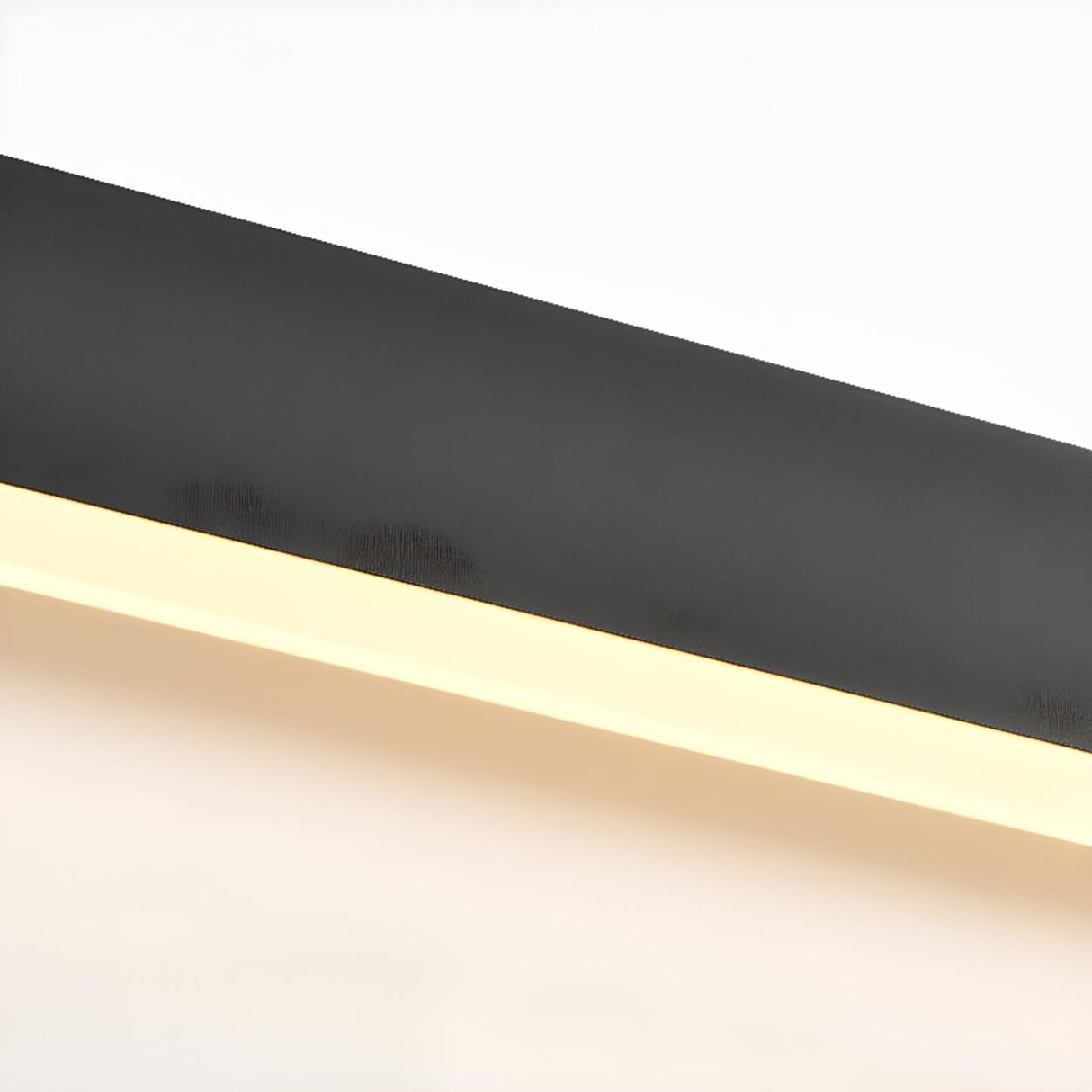 Minimalist Black Linear LED Metal Wall Sconce Light Image - 25