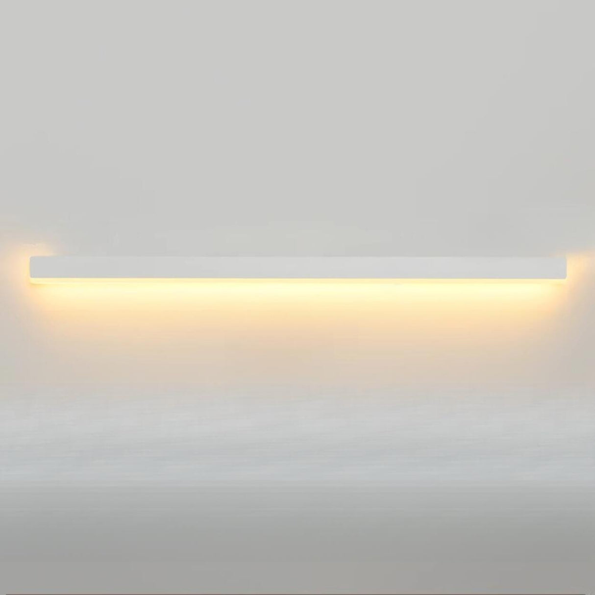 Minimalist Black Linear LED Metal Wall Sconce Light Image - 27