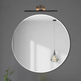 Minimalist Black Linear LED Vanity Mirror Light  Image - 3