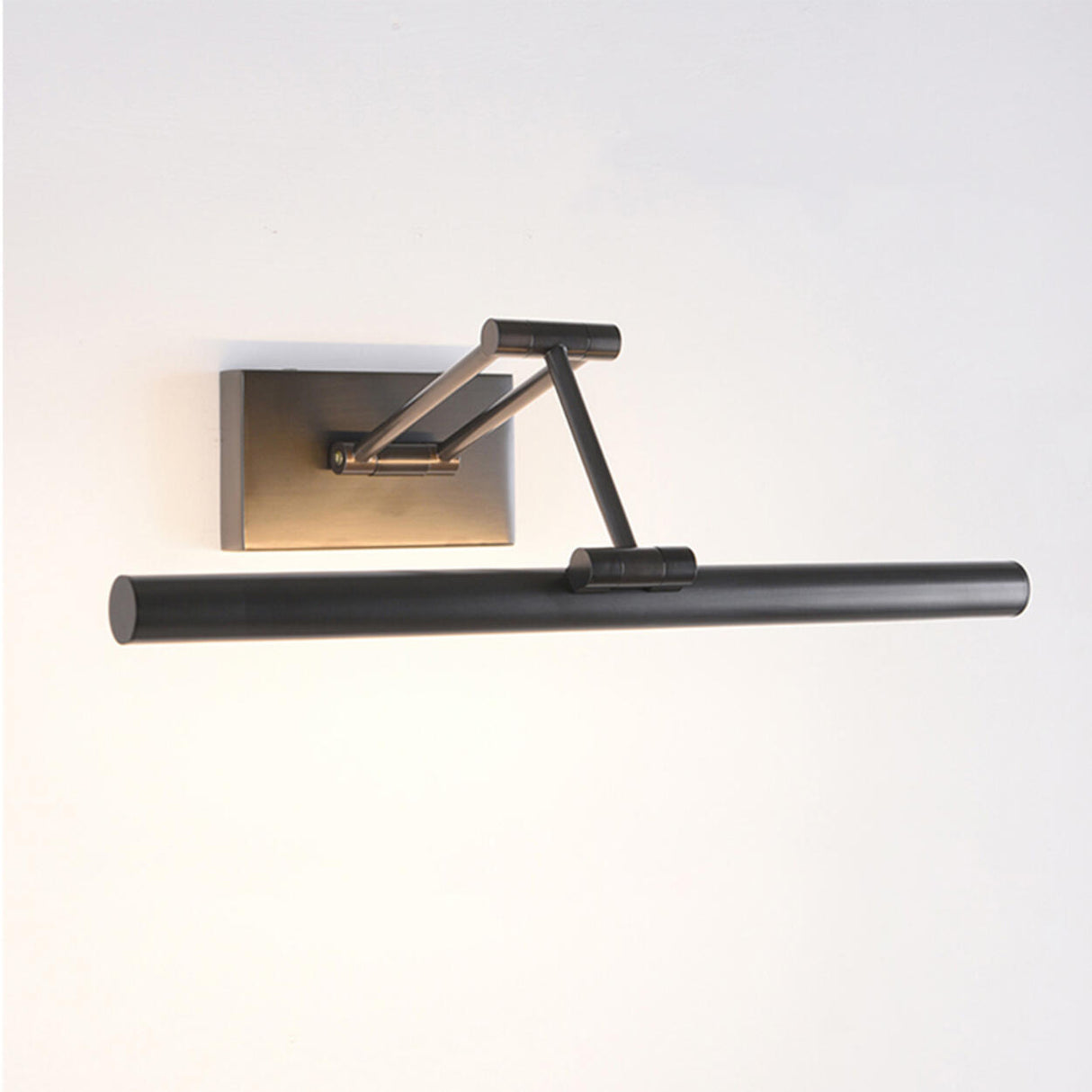 Minimalist Black Linear LED Vanity Mirror Light  Image - 6