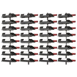 Minimalist Black Metal Floating Wall-Mounted Wine Rack Image - 14