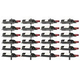 Minimalist Black Metal Floating Wall-Mounted Wine Rack Image - 17